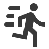 icon of a person running